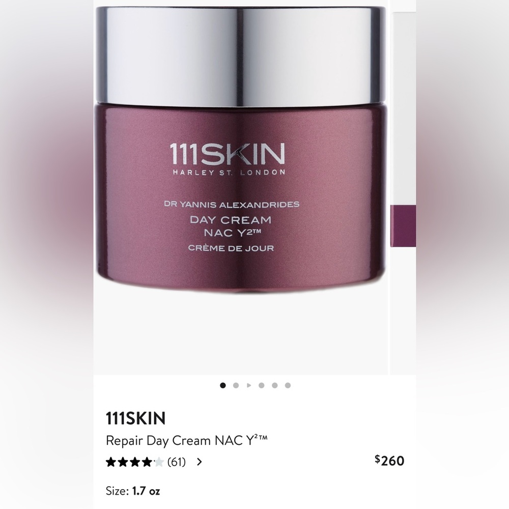111SKIN Repair Day Cream Full Size New in box!